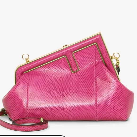 Fendi the first bag karunge fuchsia - Picture 2 of 3